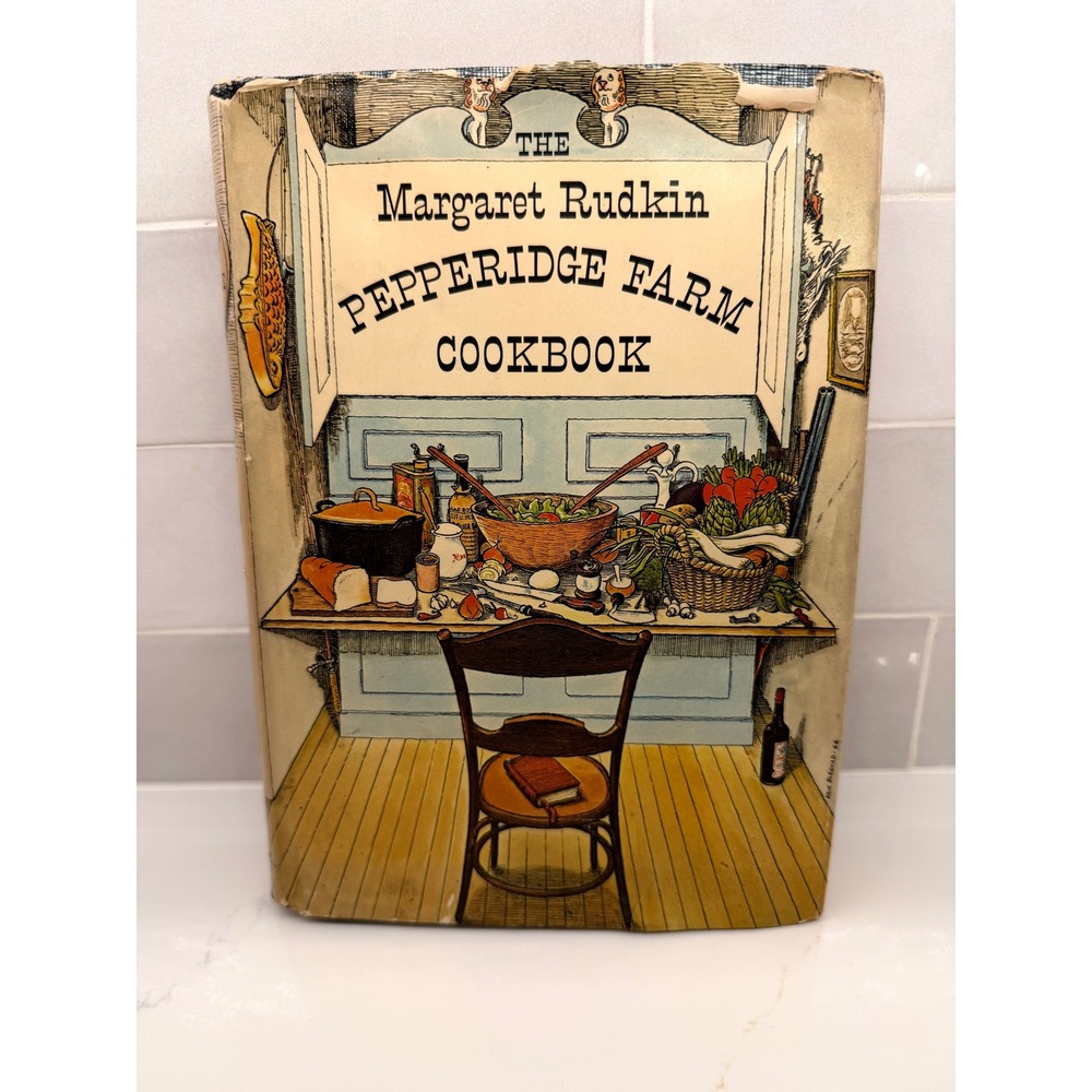 Grosset & Dunlap Margaret Rudkin Pepperidge Farm Cookbook 1965 Vintage Hardcover